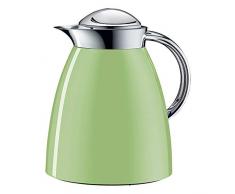 alfi 3571.281.100 Isolierkanne Strato, Metall Mintgrün 1,0 l, 12 Stunden heiß, 24 Stunden kalt