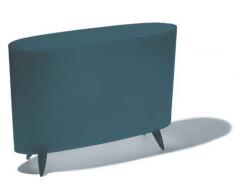 koziol Zeitungsständer Milano, Kunststoff, solid schwarz, 12 x 45,7 x 31,5 cm