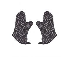 Now Designs Ofenhandschuhe, 2 Stück Onyx-Design