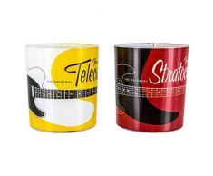 Fender Trinkgläser, Mehrfarbig, 8 x 8 x 9 cm