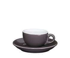 Cilio Espressotasse Roma Macchiato, Porzellan, 11,8 x 11,8 x 5 cm