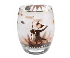 Goebel Wohnaccessoires Teelichthalter, Glas, Mehrfarbig, 7x7x10 cm