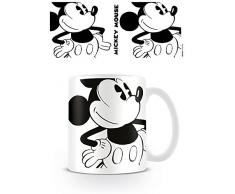 empireposter Mickey Mouse - Vintage Big - Disney Keramik Tasse Kaffeebecher - Größe Ø8,5 H9,5cm