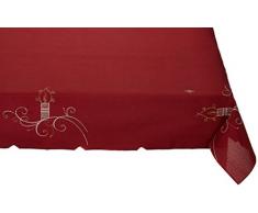 Tischdecke Weihnachten Rot 150x220