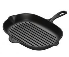 LE CREUSET Pfanne, Gusseisen, Schwarz