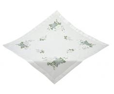 Bellanda Tischdecken, Polyester, Weiß, 85 x 85 x 0.5 cm