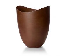 Philippi Organic Vase, Holz, Braun, 22.5 x 22.5 x 27.5 cm