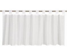 Elbersdrucke Bistrogardine Effecto 00, Scheibengardine 48x140cm, halbtransparent