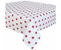Clayre & Eef CAS01R Tischdecke 100 * 100 cm