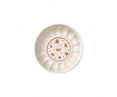 Villeroy & Boch Winter Bakery Delight Rundes Schälchen, Premium Porzellan, Weiß/Rot