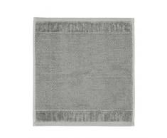 möve Bamboo Luxe Seiftuch 30 x 30 cm aus 60% Baumwolle / 40% Viskose aus Bambus-Zellstoff, silver grey