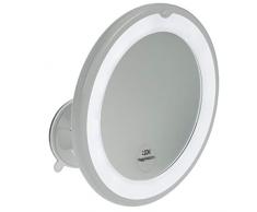 Davartis Spiegel mit LED Beleuchtung, Saugfuss, 10-fach Vergrößerung