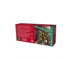 Konstsmide 1900-100 LED Baumbeleuchtung mit Fernbedienung (2xAAA 1.5V)/ 10 weiÃe Kerzen / fÃ¼r Innen (IP20) / Batteriebetrieben: 10x AA 1.5V (inkl.) / 10 warm weiÃen Dioden