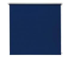 Thermo-Rollo Blau 70x150 cm ohne Bohren Verdunkelungsrollo Seitenzugrollo Klemmrollo Blackout Silberbeschichtung