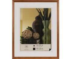 Henzo 8025104 Rahmen Artos Bilderrahmen, Holz, Dunkelbraun, 40 x 50 x 18.5 cm