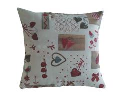 Sabanalia # 100L C50 – 50 x 50 cm, Quadranten für Tagesdecke Love, Mehrfarbig