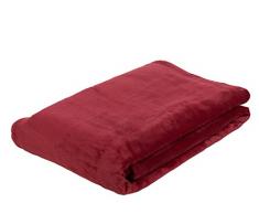 Gözze Wohn- und Kuscheldecke, 150 x 200 cm, Memphis, Rot, 88769-37-150200