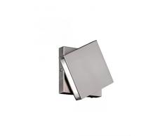 Trio Leuchten LED Wandleuchte Rotario 223170207, Metall Nickel matt, 2x 5 Watt