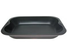 Zenker Brat- und Auflaufform (28 x 4 x 23 cm) SPECIAL COOKING, rechteckige Ofenform mit Antihaftbebeschichtung, Backblech für krosse Braten & saftige Aufläufe (Farbe: Schwarz), Menge: 1 Stück