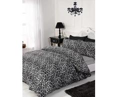 Rapport Leoparden-Bettwäsche-Set, 4-TLG, Mono, Doppelbett