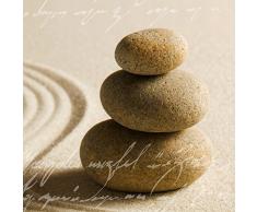 Pro-Art gla491b Wandbild Glas-Art balance II, 50 x 50 cm