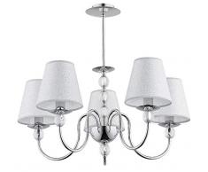 ALFA Sosnowscy KRONLEUCHTER EMANUELLE 5, silber