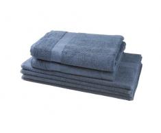 Buscher 202110-815 Handtuchset / 100% Baumwolle, 6-teilig, anthrazit