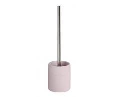Wenko 22614100 WC Garnitur The Collection Rose - WC-Bürstenhalter, Polyresin, 10 x 38 x 10 cm, rosa