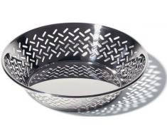 Alessi Schale, rund, durchbrochen aus Edelstahl