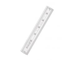 Osram LED-Unterbauleuchte, SlimShape, silber, LED Küchenlampe, Direktanschluss mit 3m Netzkabel, 8 Watt, Warmweiß-3000K