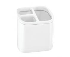 InterDesign 13310EU Affixx Zahnbürstenhalter, weiß
