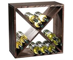 Kesper Weinflaschen - Regalsystem für 24 Flaschen