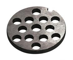 Westmark Ersatz-Lochscheibe für Westmark Fleischwolf 97542260/Gr. 10, Stahl, Lochungsdurchmesser: 8 mm, 14842250