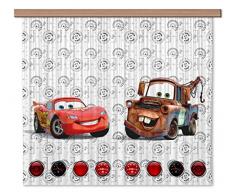AG Design - Gardine â Vorhang â Fotogardine - Kinderzimmer Disney Cars - 180 x 160 cm â 2 Teil - FCS XL 4368