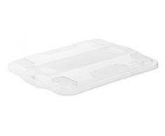 Rotho Agilo Deckel für Aufbewahrungsbox Agilo A4, Kunststoff (PP), transparent, A4