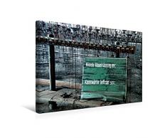 Premium Textil-Leinwand 45 x 30 cm Quer-Format Eine alte Kaue auf einer Zeche | Wandbild, HD-Bild auf Keilrahmen, Fertigbild auf hochwertigem Vlies, Leinwanddruck von Sigrun Düll