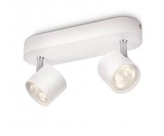 Philips myLiving LED Spot Star 2-flammig, weiß