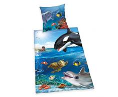 Herding Animal Club Bettwäsche-Set, Cotton, mehrfarbig, Deutsche Größe