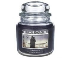 Village Candle Rendezvous Duftkerze im Glas, 454 g, schwarz, 10.3 x 10.1 cm