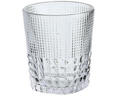Cilio Trinkglas 300 ml, Glas, klar, 8,5 x 8,5 x 10 cm