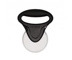 Microplane Pizza Schneider Rad Roller Edelstahl Schwarz