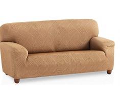 Bartali Stretch Sofahusse Aitana - Farbe Beige - 2 Sitzer (von 110 bis 150 cm)