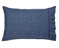 Unbekannt Morris & Co Erdbeerdieb Housewife Kissenbezüge, Indigo, Einzelbett