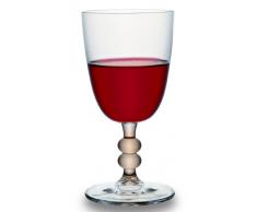 Bohemia Cristal 093 006 083 Weinkelche ca. 270 ml aus Kalk-Natron-Glas 6er Set Feeling salmon