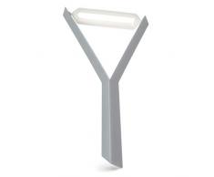 koziol Schäler Kant, Kunststoff, solid cool grey, 2,2 x 9,5 x 18,3 cm