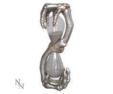 Nemesis Now Hands of Time Sanduhr, 12 cm, elfenbeinfarben
