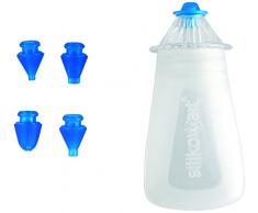 Silikomart 1012250810 Trinkflasche, Plastik, blau, 4 x 4 cm