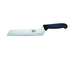 Victorinox Fibrox Buttermesser, 21cm, Kullenschliff, Rutschfest, rostfrei, Edelstahl, spülmaschinengeeignet, schwarz