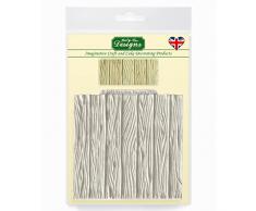 Holzplatte Silikonform für Kuchen Dekorieren, Kunsthandwerk, Cupcakes, Sugarcraft, Süßigkeiten, Karten und Ton, lebensmittelecht genehmigt, UK Made