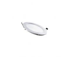 FILUX Downlight LED Mini Panel Rund Modern 120 mm Kaltweiß